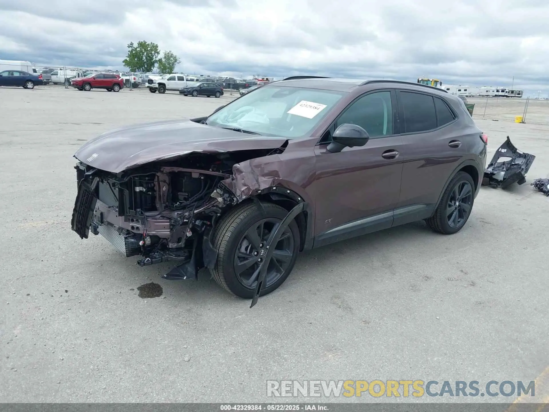 2 Photograph of a damaged car LRBFZLE45SD024222 BUICK ENVISION 2025