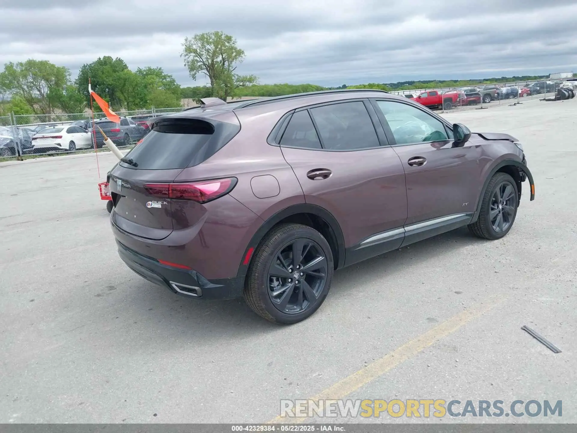 4 Photograph of a damaged car LRBFZLE45SD024222 BUICK ENVISION 2025