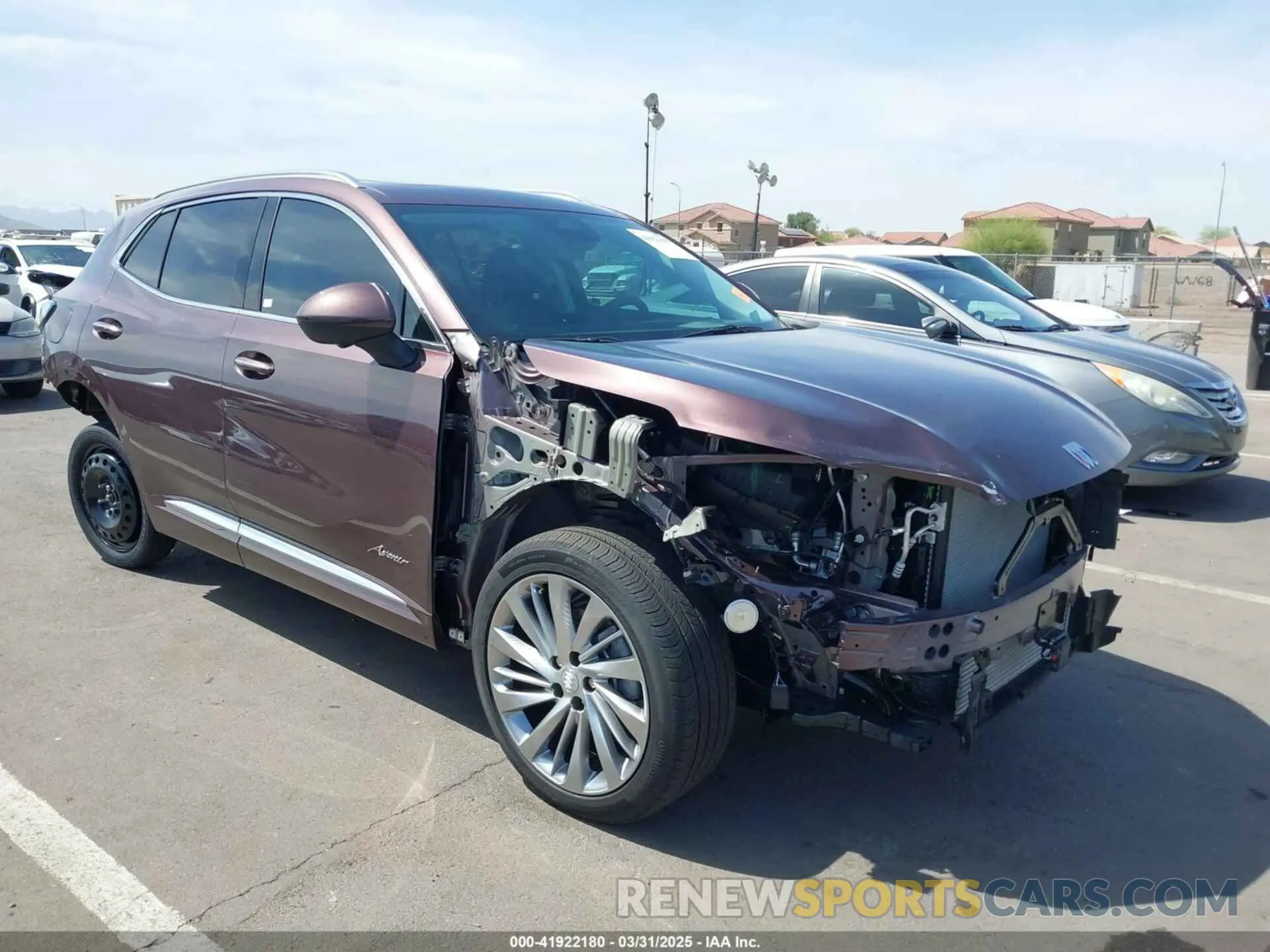 1 Фотография поврежденного автомобиля LRBFZME40SD024487 BUICK ENVISION 2025