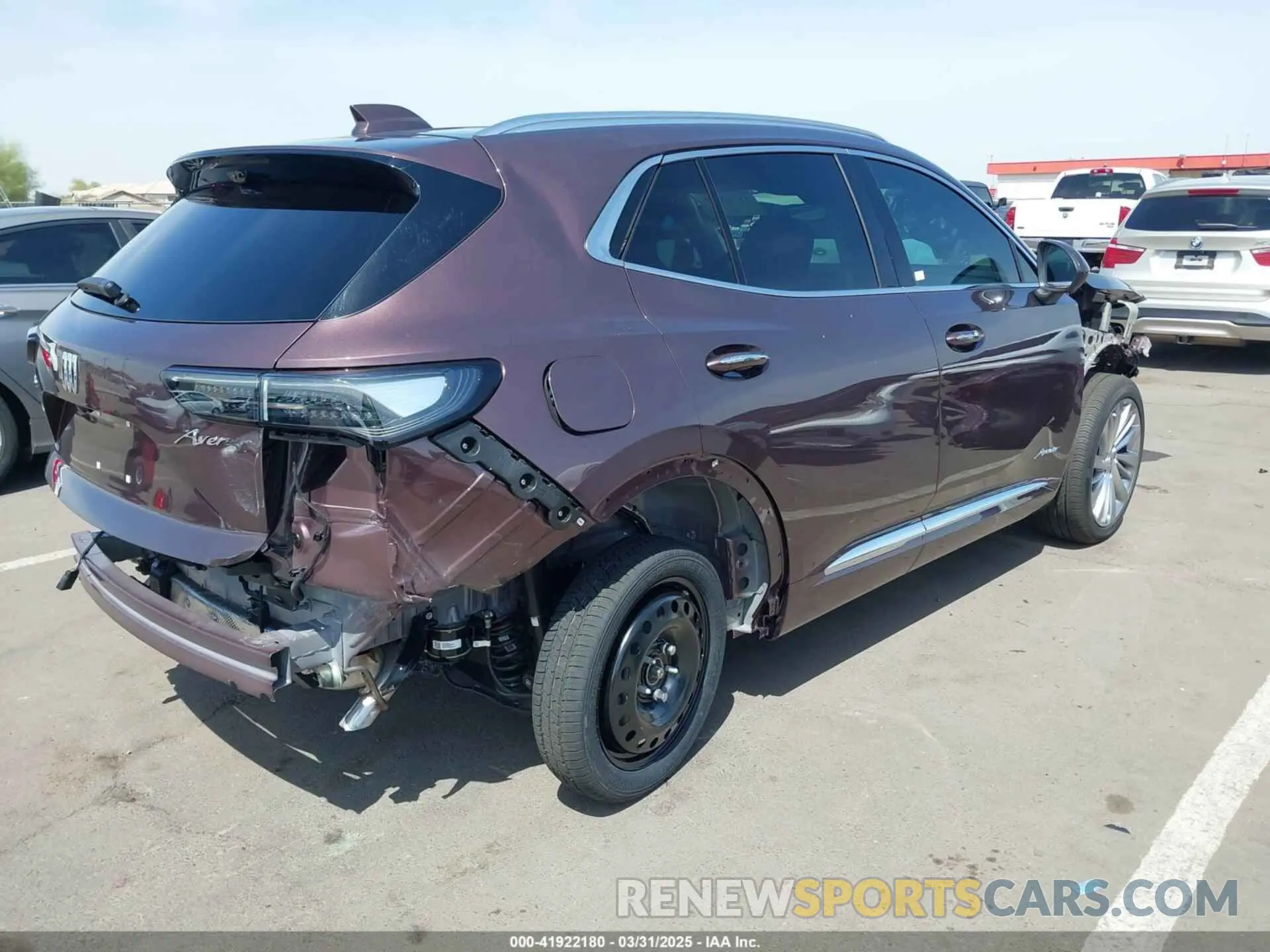 4 Фотография поврежденного автомобиля LRBFZME40SD024487 BUICK ENVISION 2025
