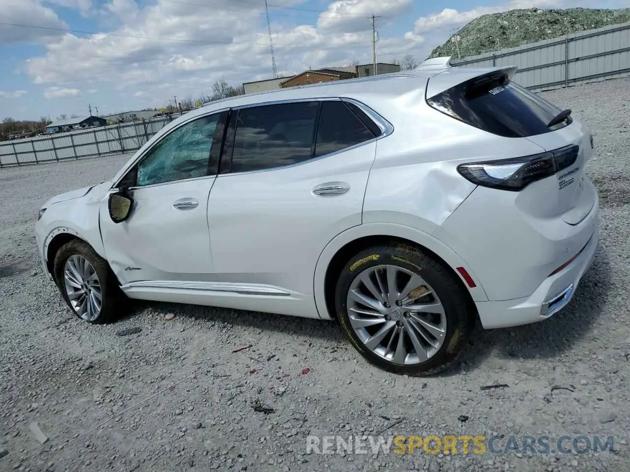 2 Фотография поврежденного автомобиля LRBFZME49SD005985 BUICK ENVISION 2025