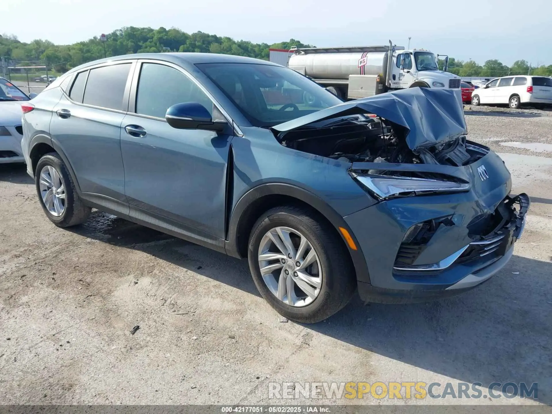 1 Photograph of a damaged car KL47LAE28RB210069 BUICK ENVISTA 2024