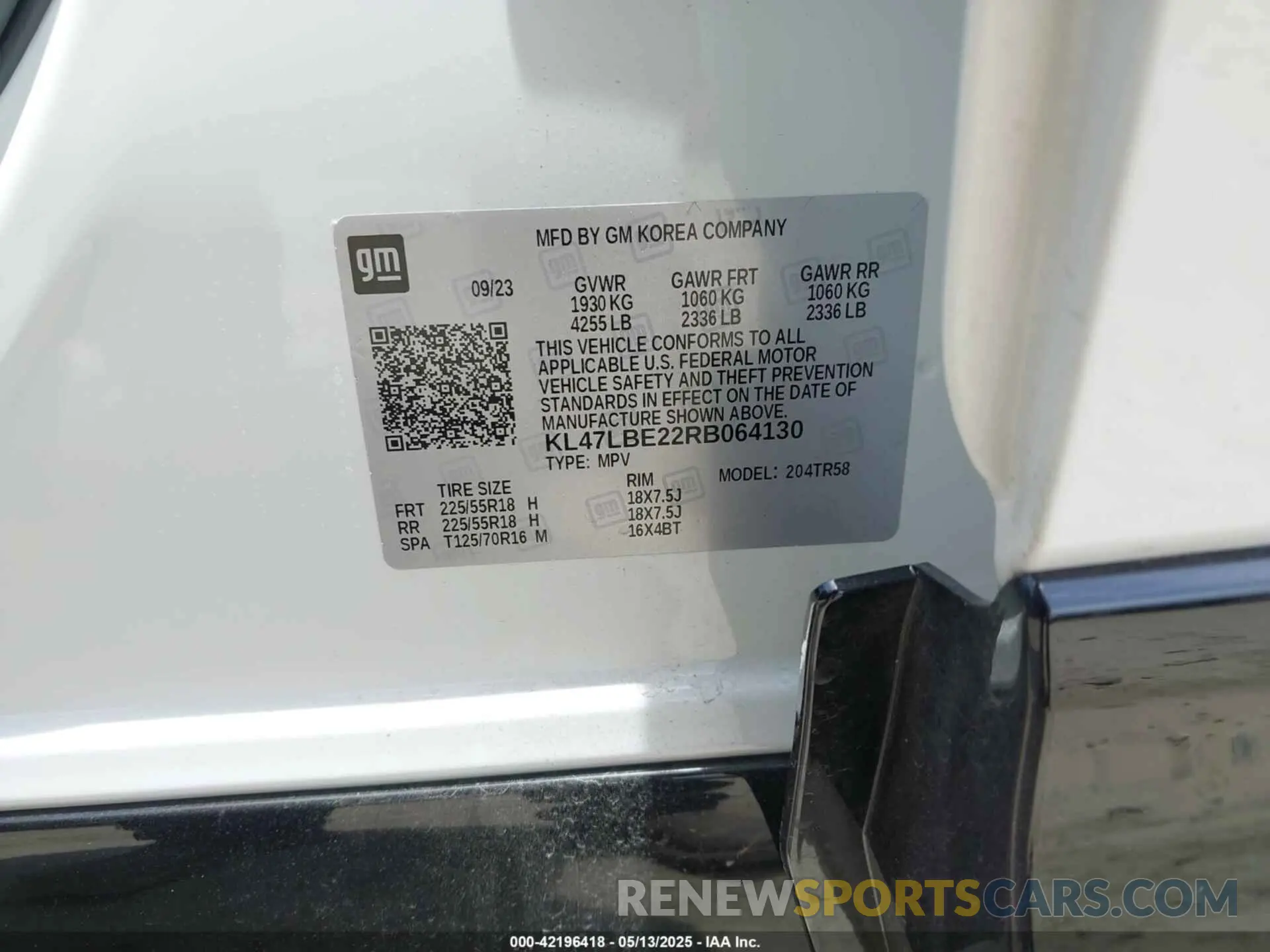 9 Фотография поврежденного автомобиля KL47LBE22RB064130 BUICK ENVISTA 2024