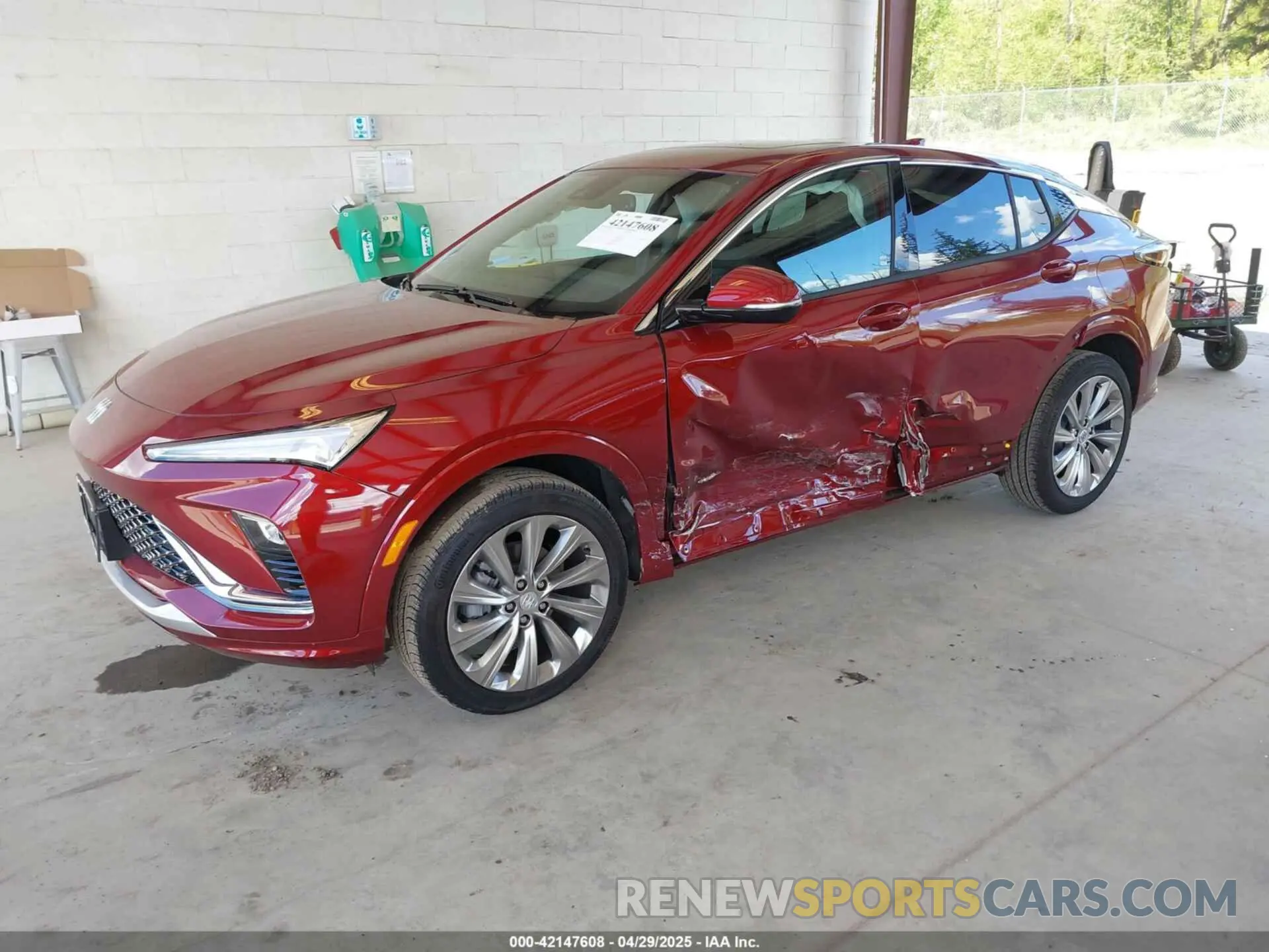 2 Photograph of a damaged car KL47LCEP0SB113283 BUICK ENVISTA 2025
