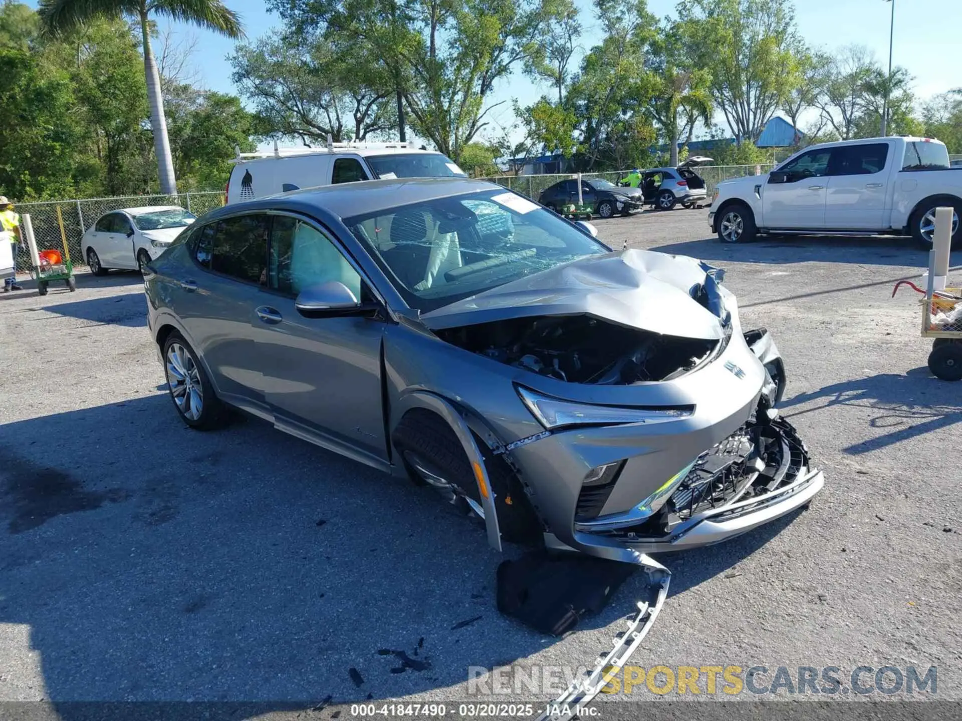 1 Photograph of a damaged car KL47LCEP6SB155182 BUICK ENVISTA 2025