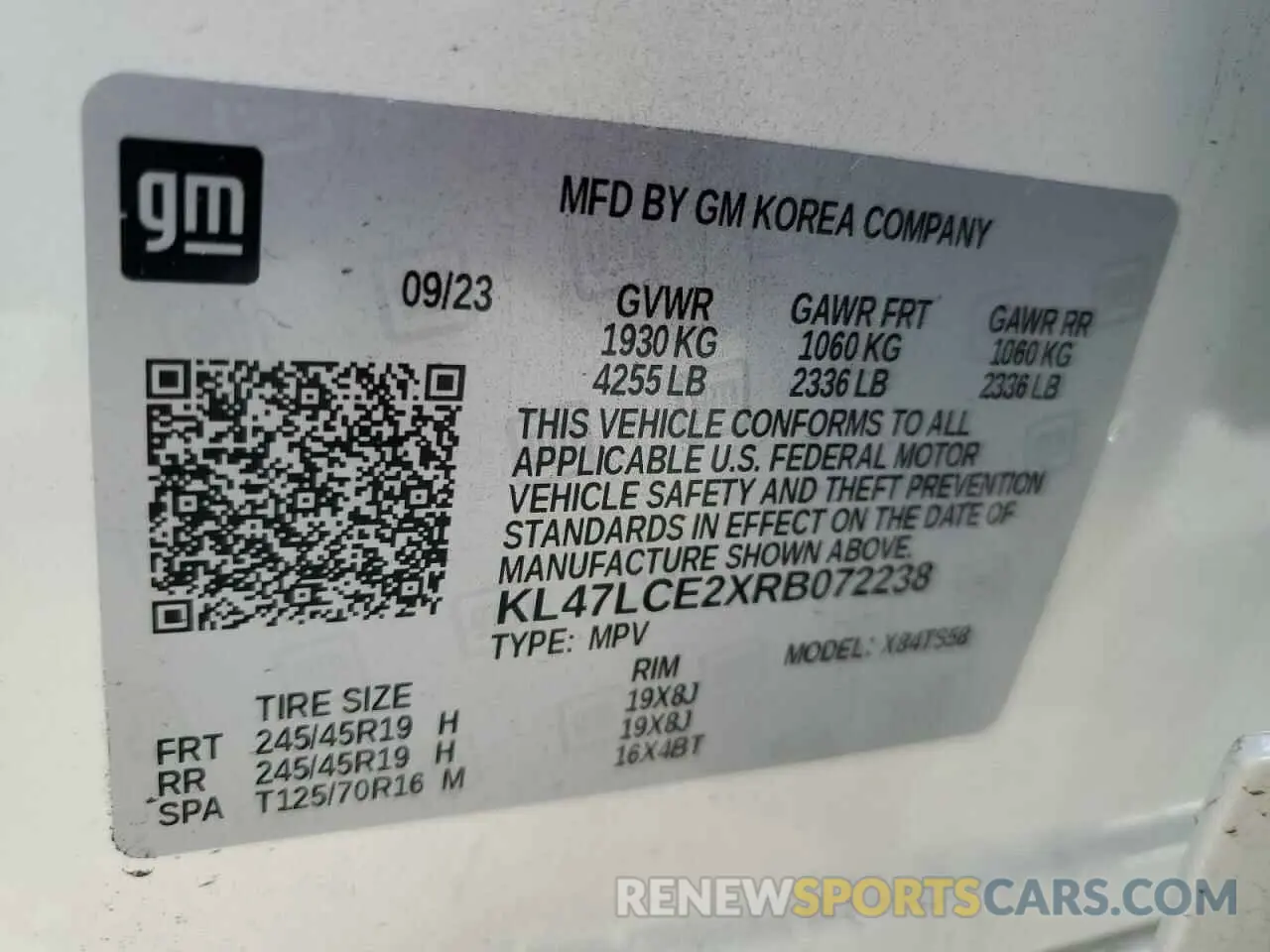 12 Фотография поврежденного автомобиля KL47LCE2XRB072238 BUICK ENVISTA AV 2024
