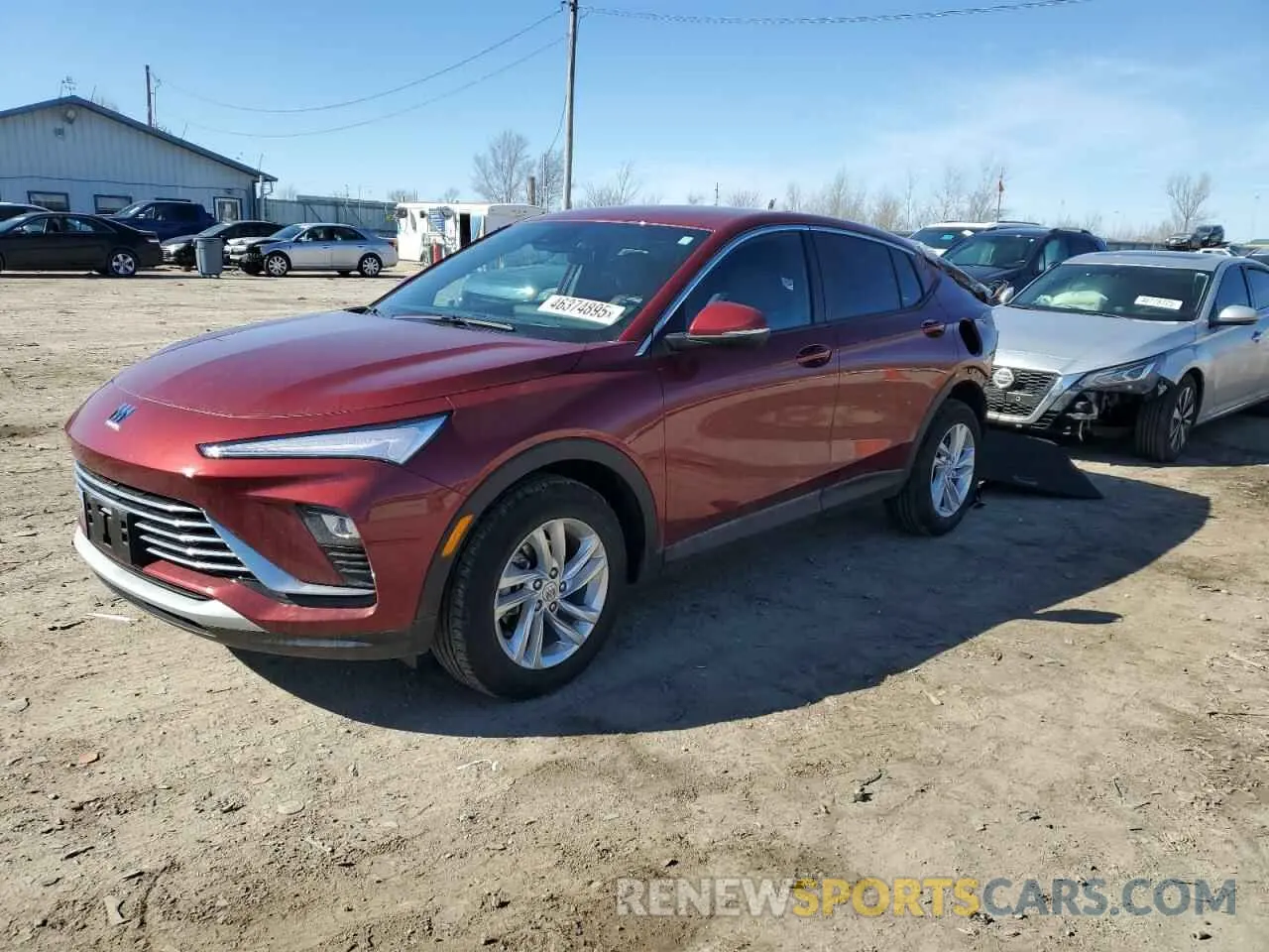 1 Фотография поврежденного автомобиля KL47LAE21RB101856 BUICK ENVISTA PR 2024