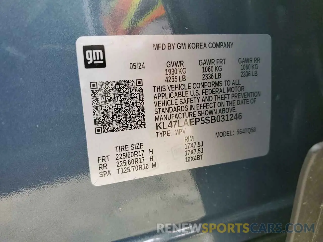 15 Photograph of a damaged car KL47LAEP5SB031246 BUICK ENVISTA PR 2025