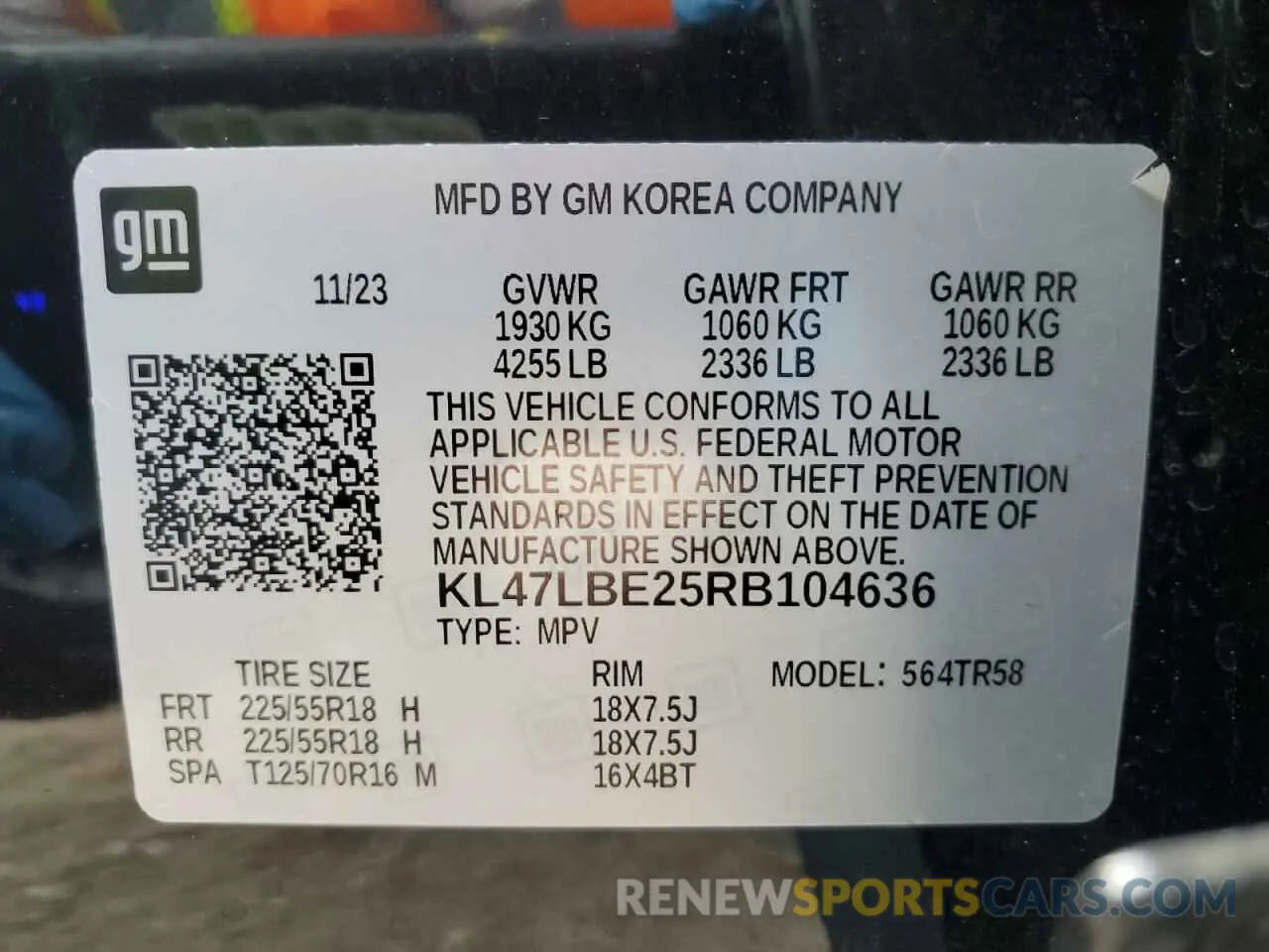 13 Фотография поврежденного автомобиля KL47LBE25RB104636 BUICK ENVISTA SP 2024