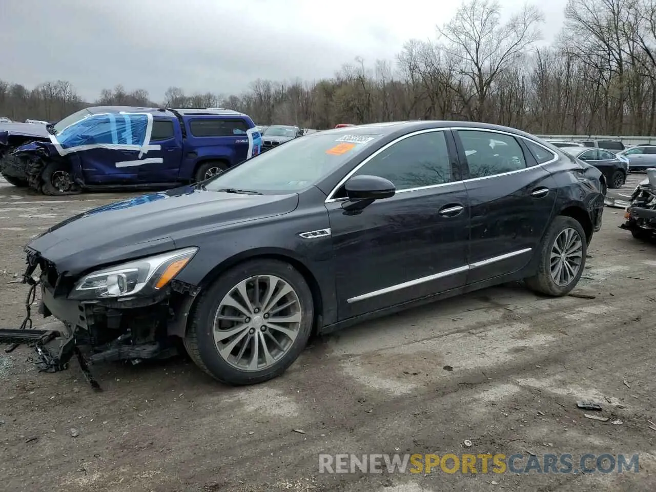 1 Photograph of a damaged car 1G4ZR5SS0KU127234 BUICK LACROSSE 2019
