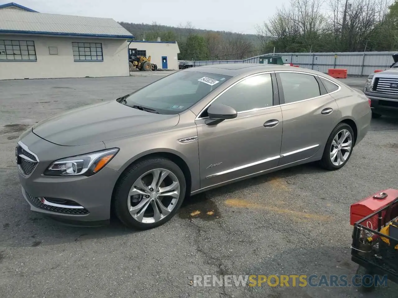1 Photograph of a damaged car 1G4ZV5SS2KU108891 BUICK LACROSSE 2019