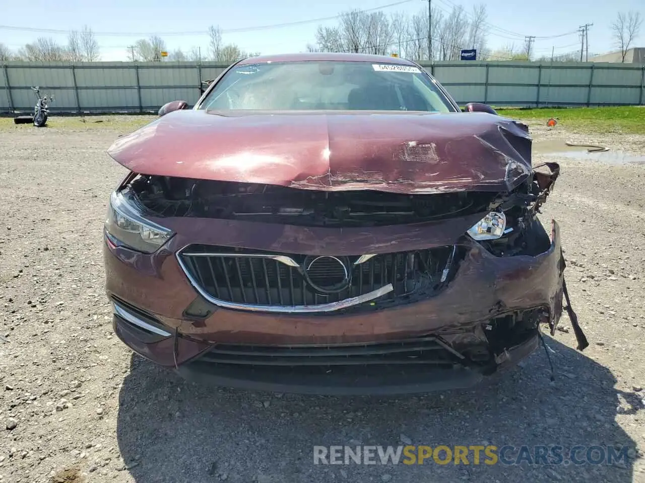 5 Фотография поврежденного автомобиля W04GL6SX6K1078678 BUICK REGAL 2019