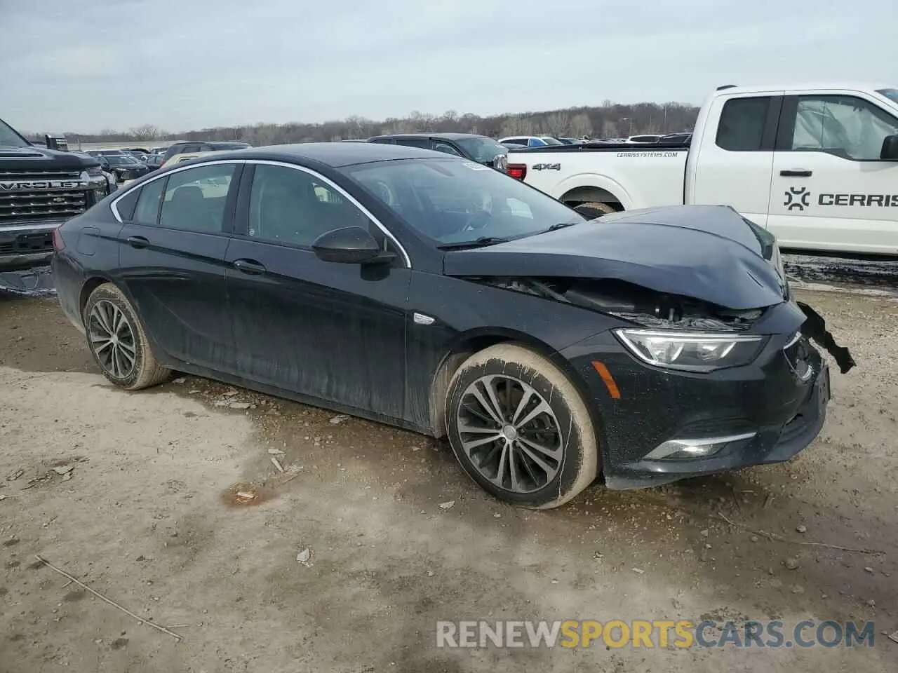 4 Photograph of a damaged car W04GN6SX5K1016909 BUICK REGAL 2019