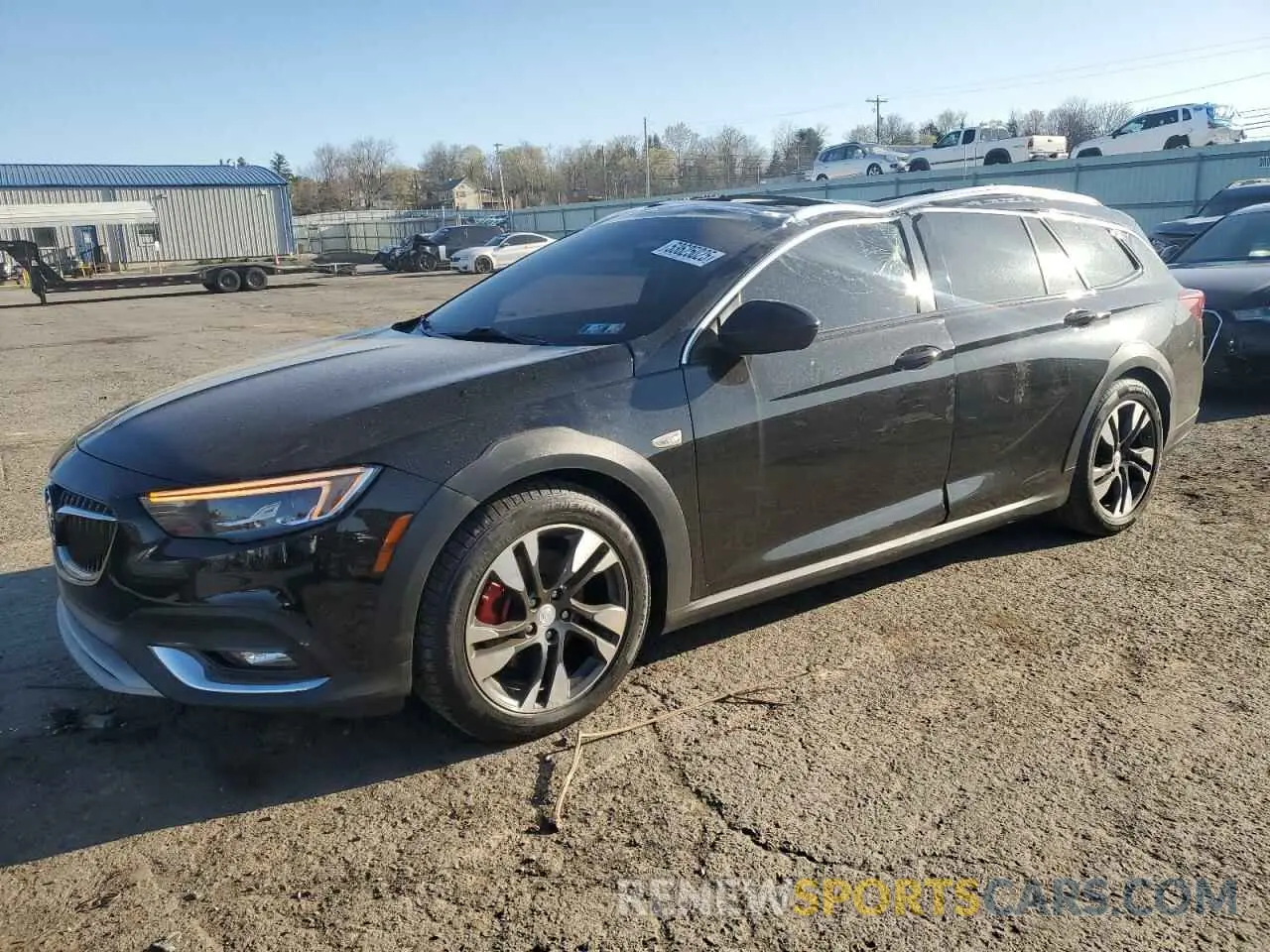 1 Photograph of a damaged car W04GV8SX6K1043838 BUICK REGAL 2019