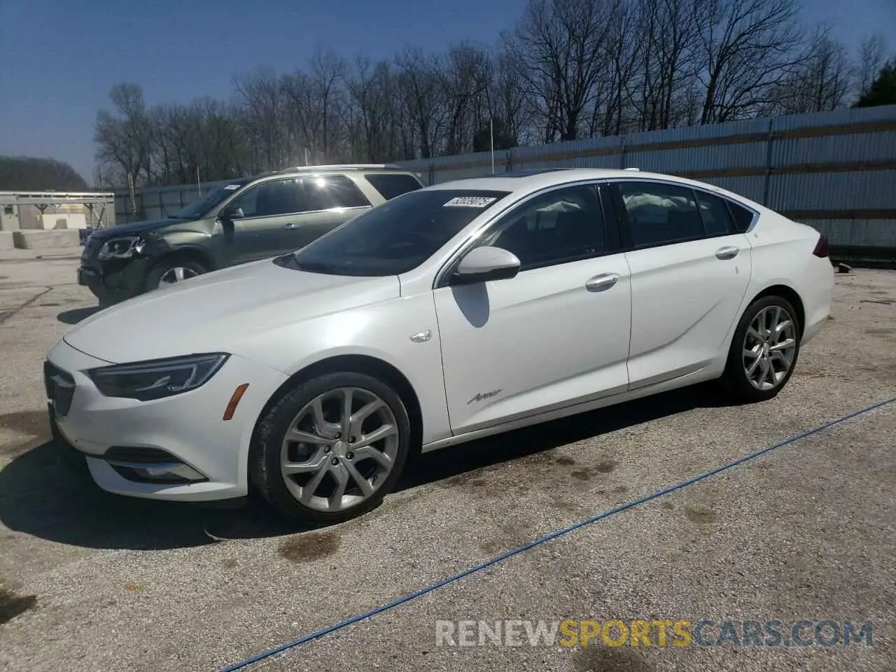 1 Photograph of a damaged car W04GW6SX6L1009868 BUICK REGAL 2020