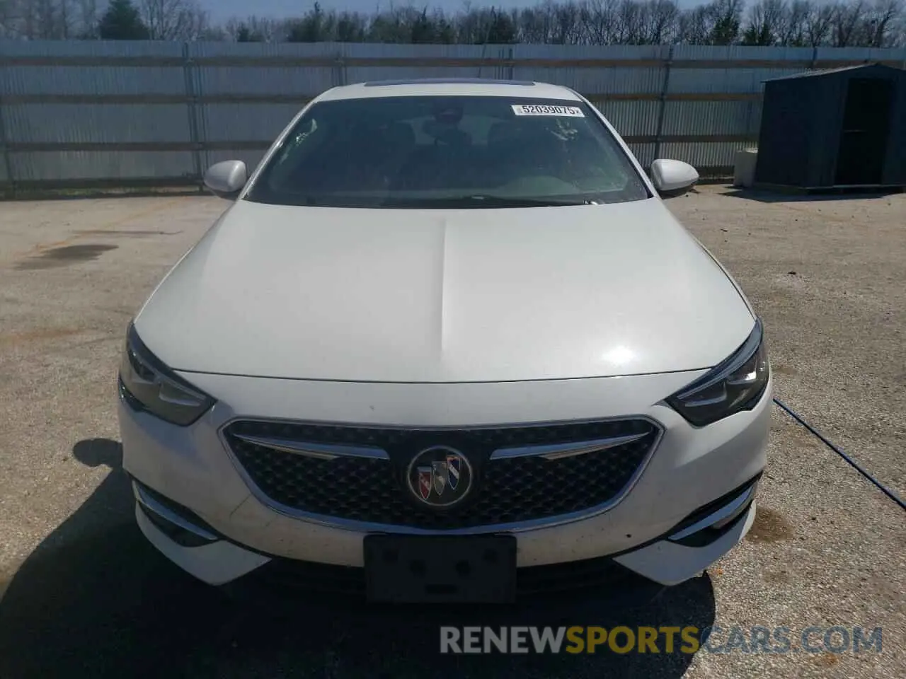 5 Photograph of a damaged car W04GW6SX6L1009868 BUICK REGAL 2020