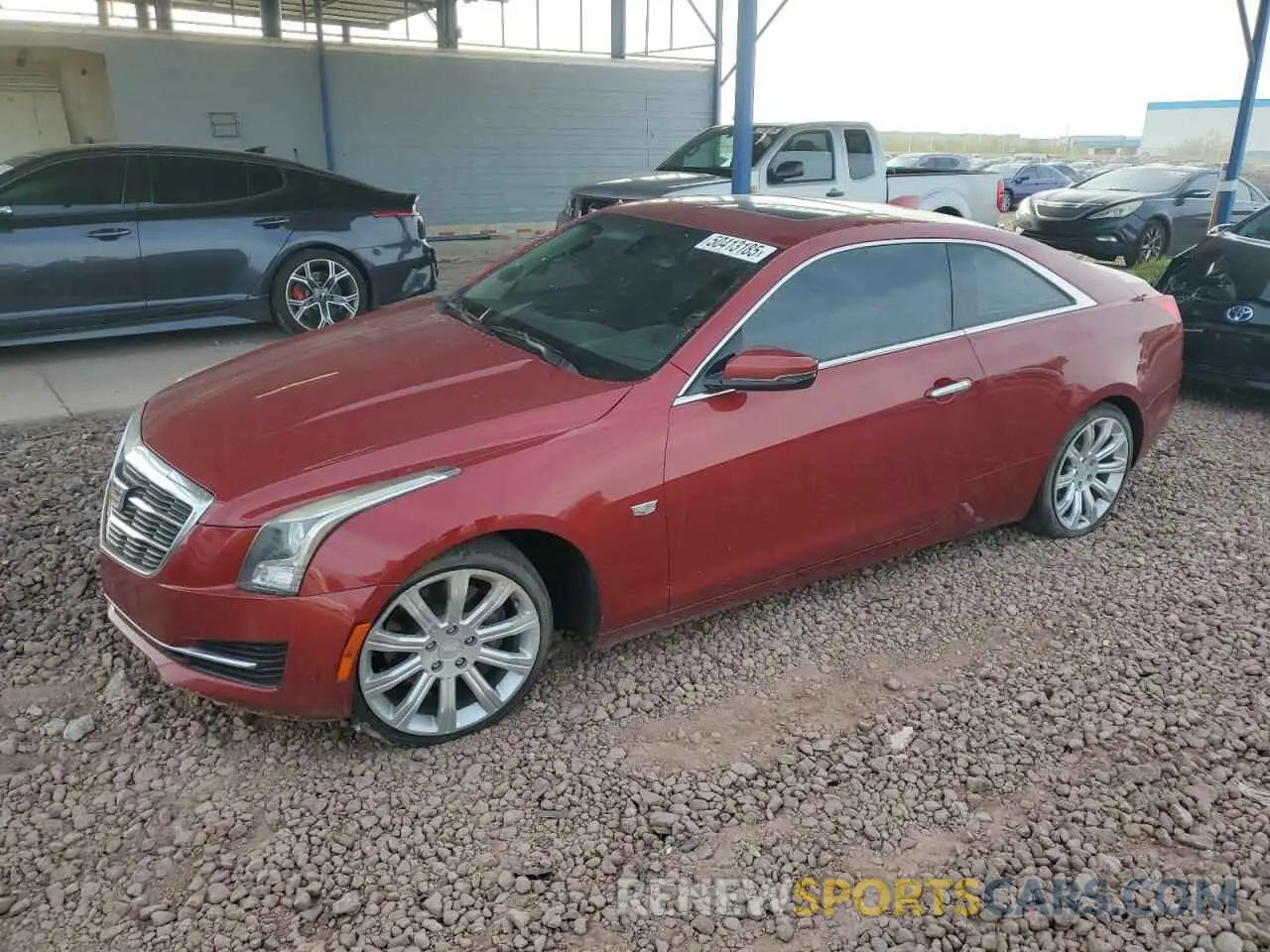 1 Фотография поврежденного автомобиля 1G6AA1RX0K0102587 CADILLAC ATS 2019