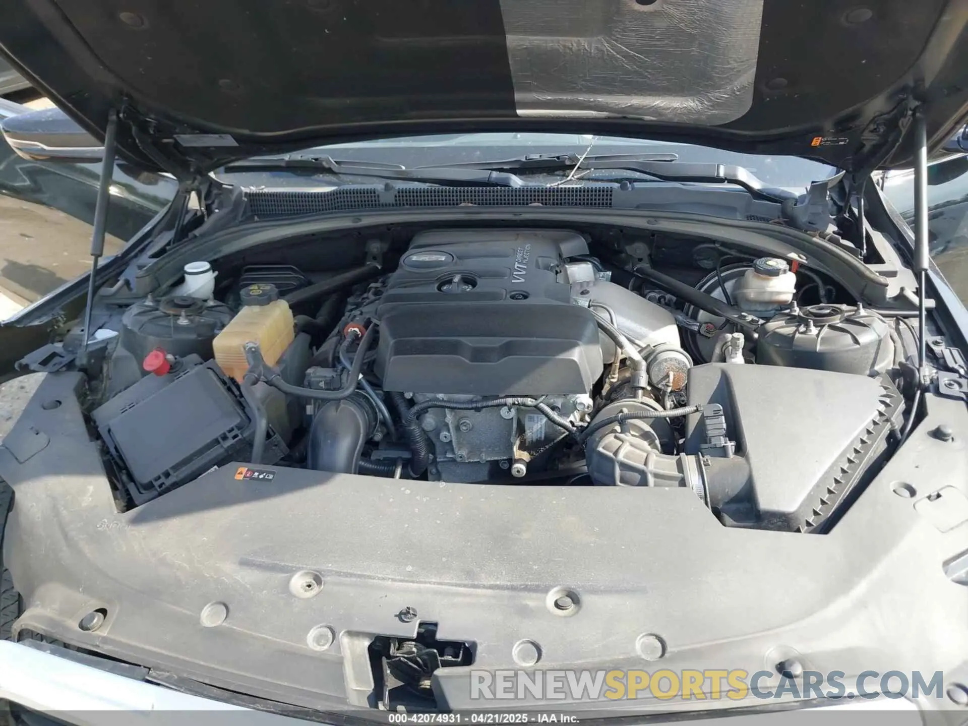 10 Photograph of a damaged car 1G6AF1RX8K0125102 CADILLAC ATS 2019