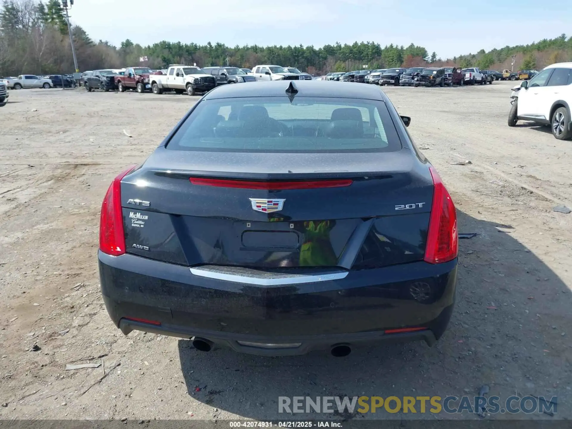 17 Photograph of a damaged car 1G6AF1RX8K0125102 CADILLAC ATS 2019