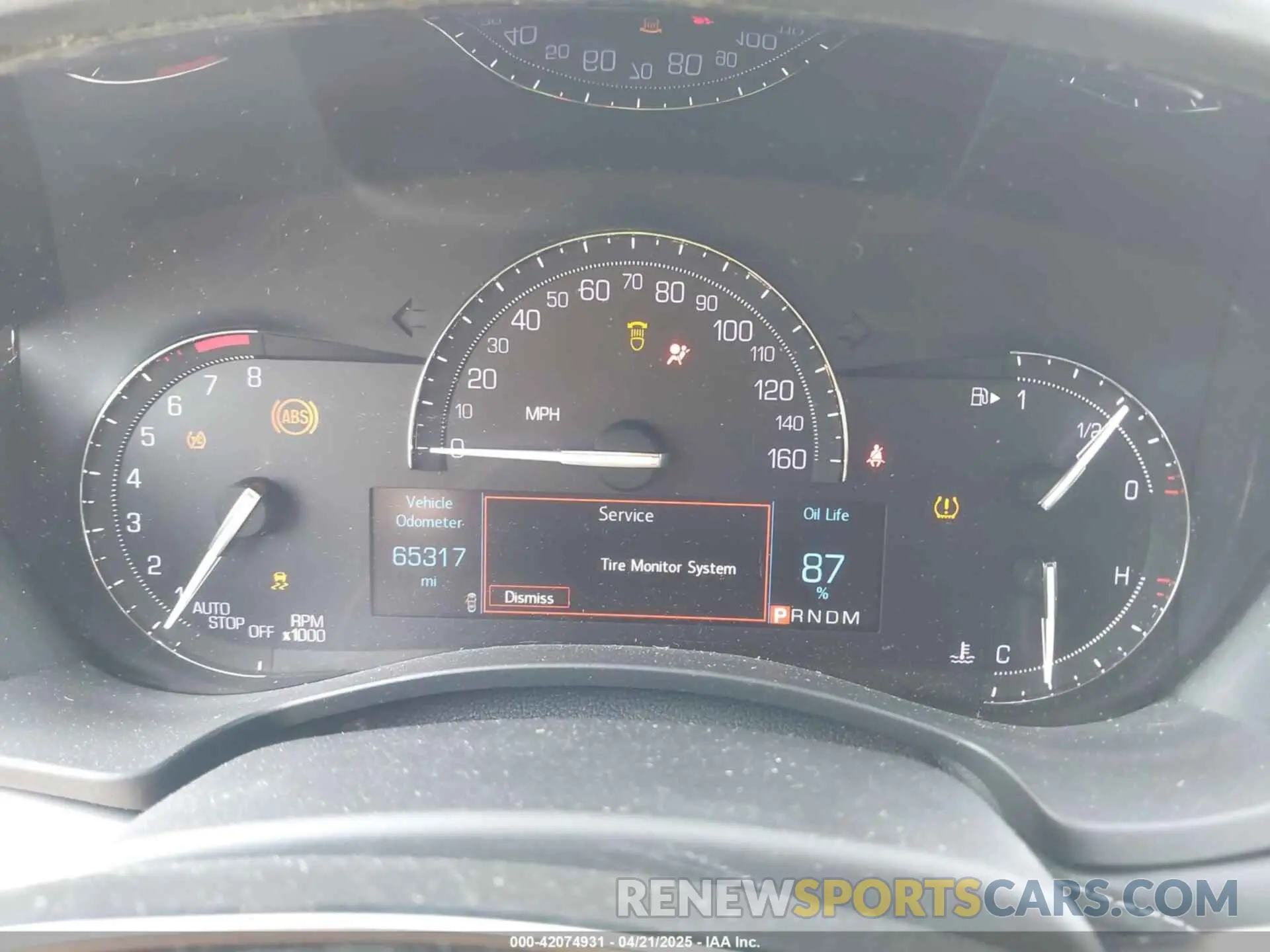 7 Photograph of a damaged car 1G6AF1RX8K0125102 CADILLAC ATS 2019