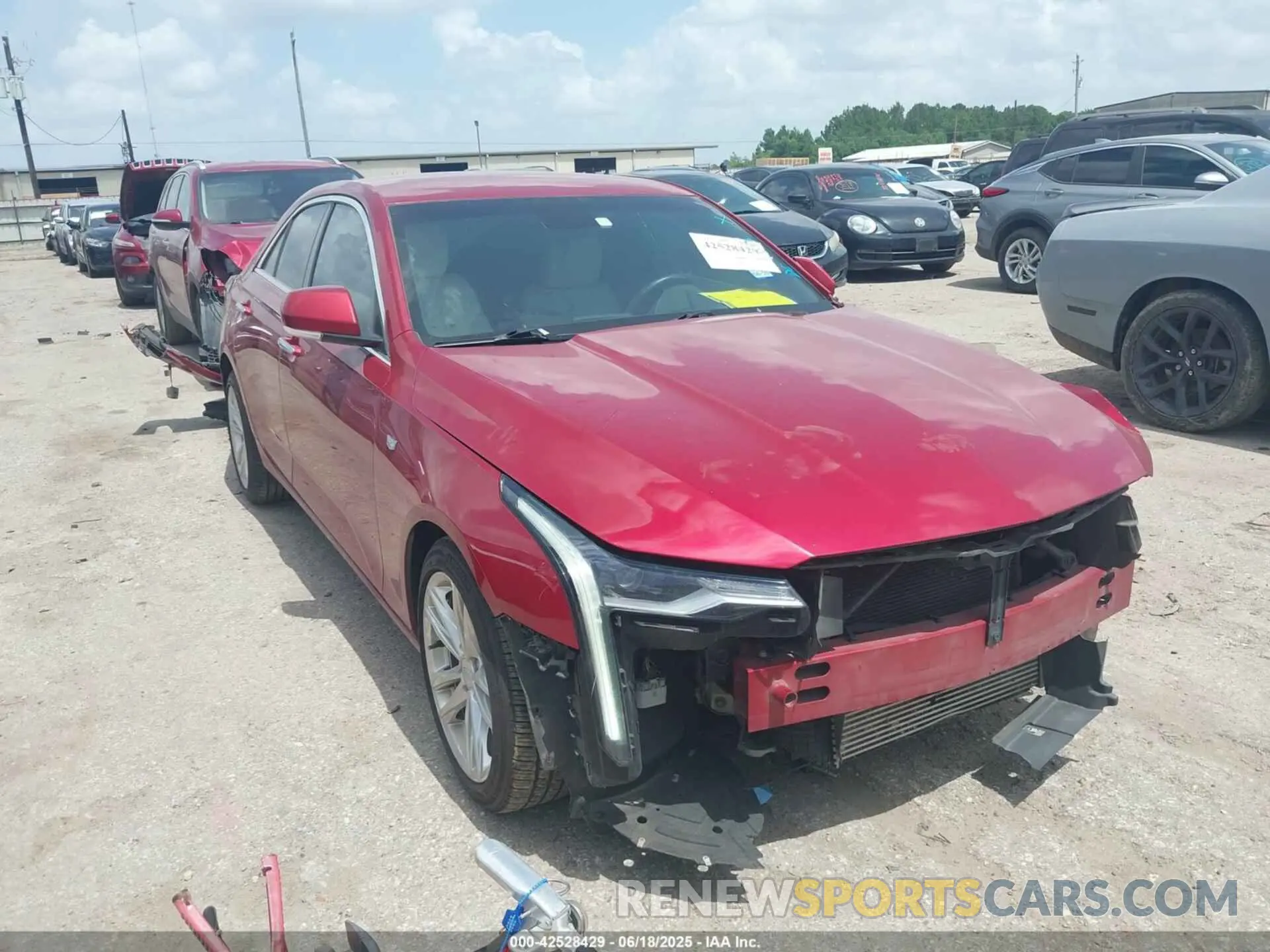 1 Фотография поврежденного автомобиля 1G6DA5RK4L0134873 CADILLAC CT4 2020