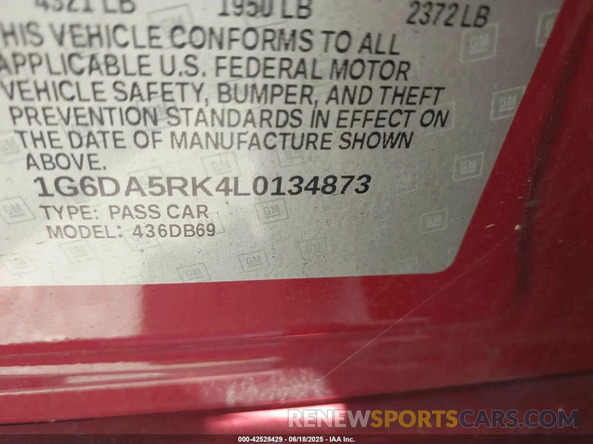 9 Фотография поврежденного автомобиля 1G6DA5RK4L0134873 CADILLAC CT4 2020