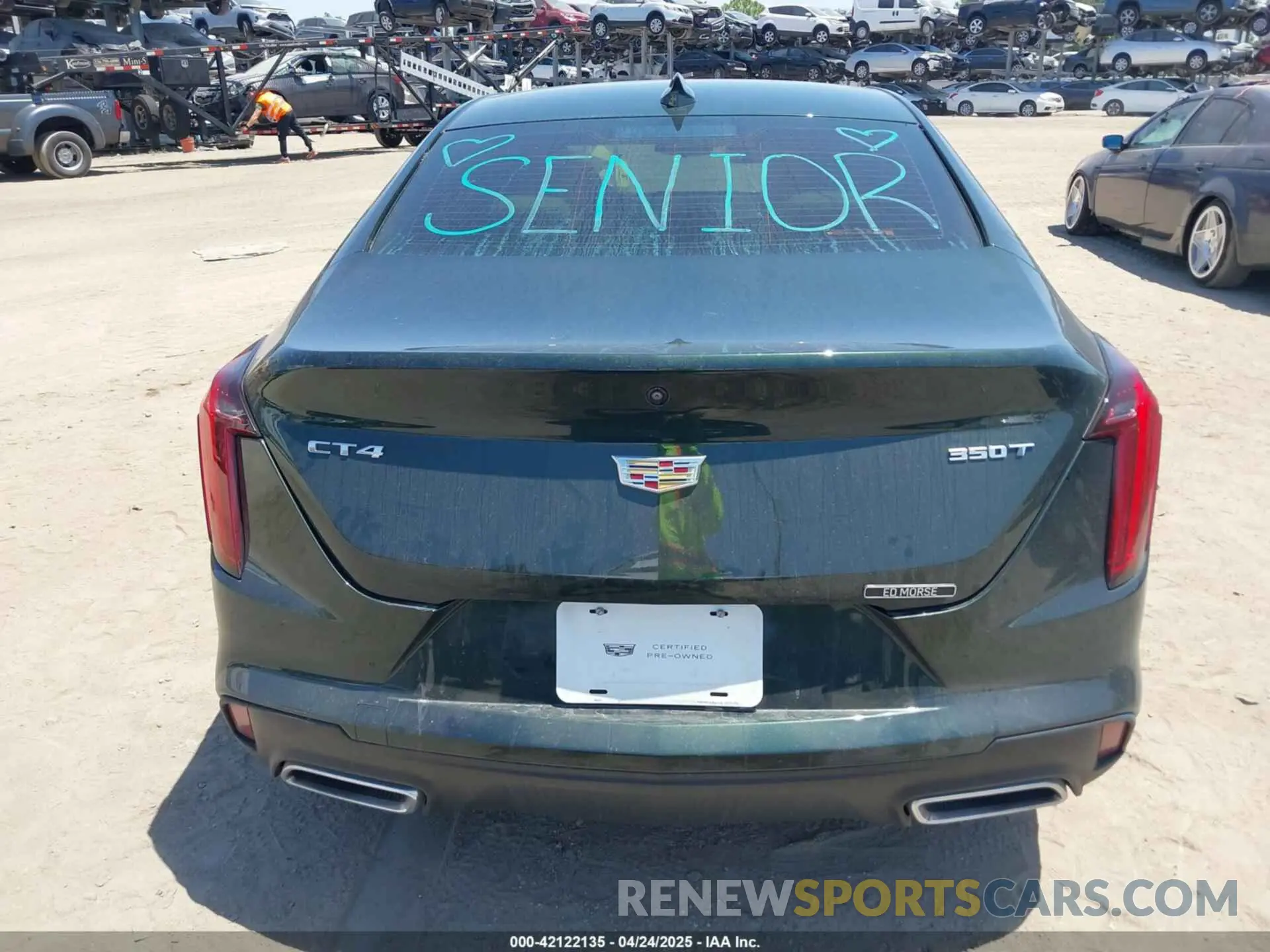 16 Photograph of a damaged car 1G6DA5RK4L0137109 CADILLAC CT4 2020