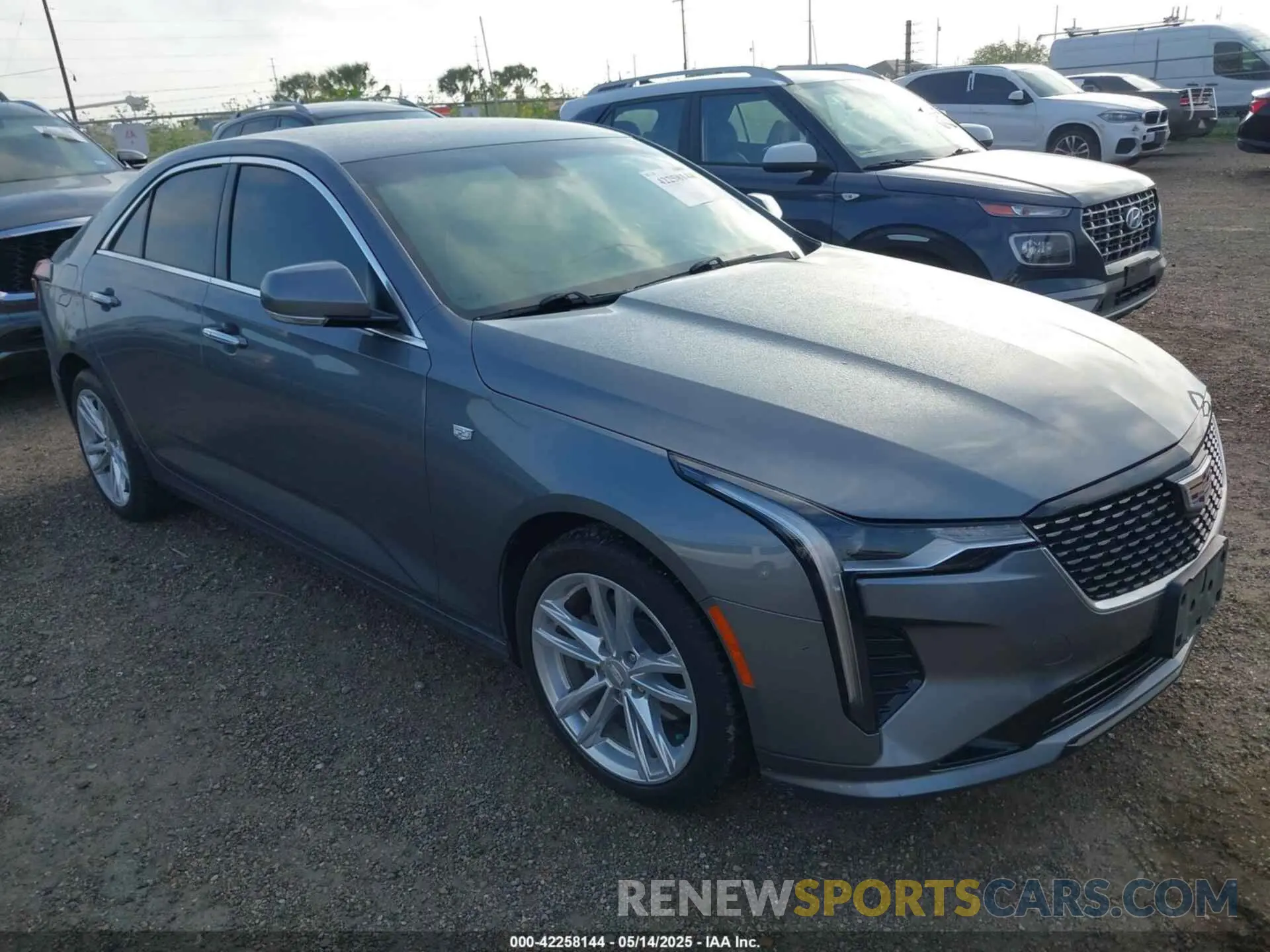 1 Photograph of a damaged car 1G6DA5RK7L0154714 CADILLAC CT4 2020