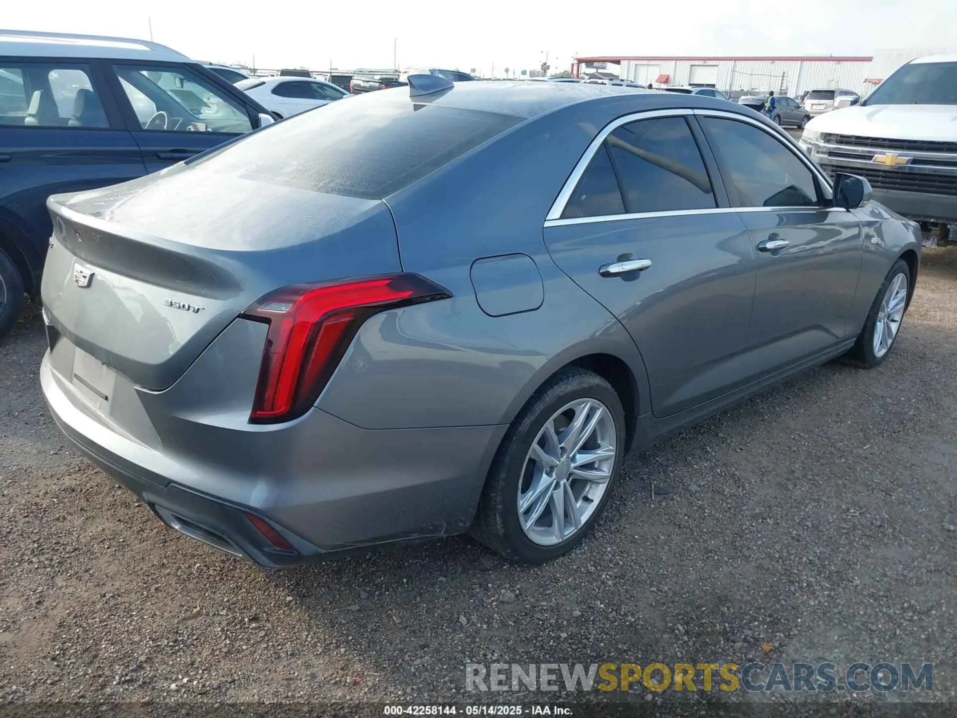 4 Photograph of a damaged car 1G6DA5RK7L0154714 CADILLAC CT4 2020