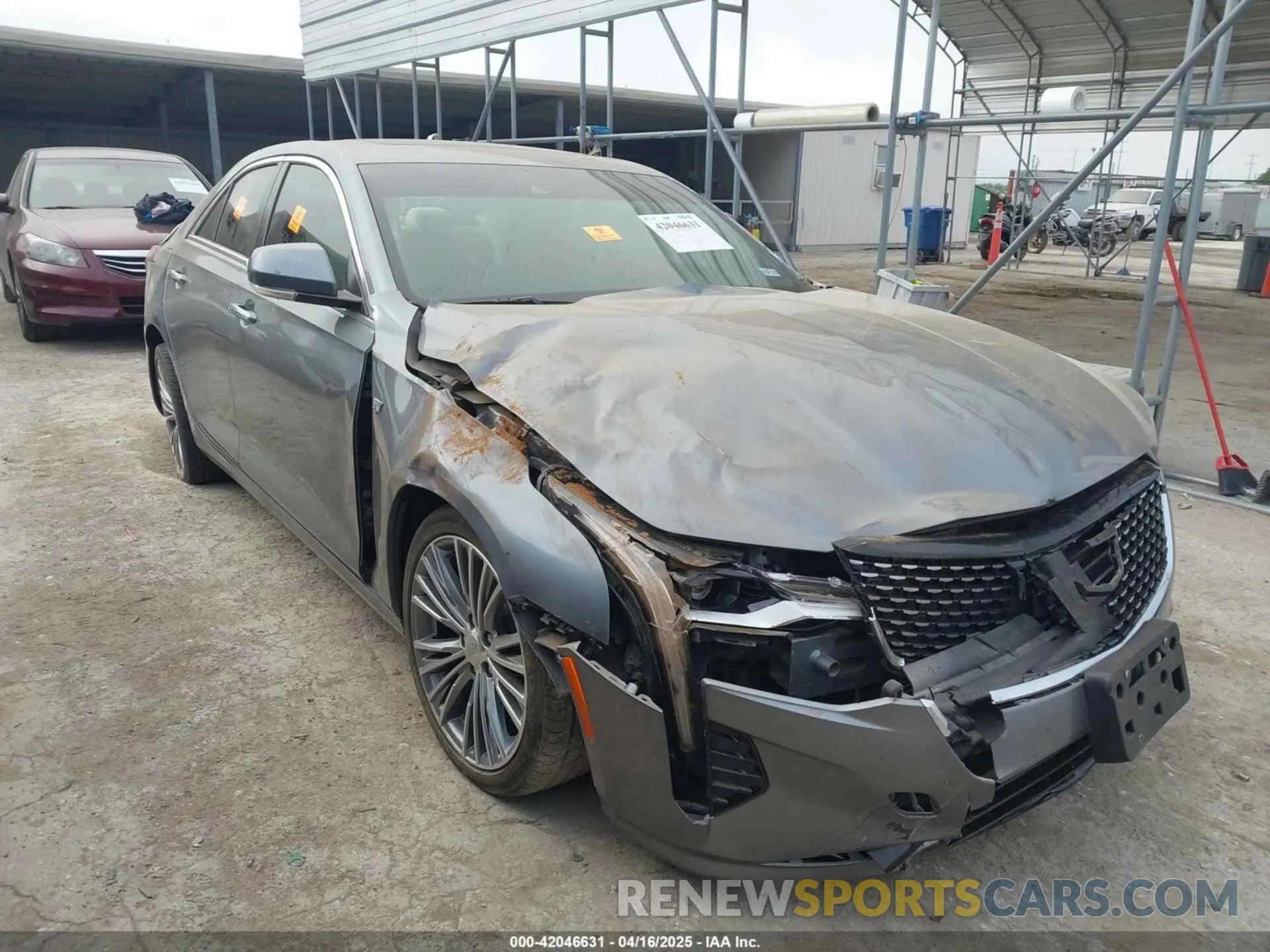 1 Фотография поврежденного автомобиля 1G6DB5RK1L0133001 CADILLAC CT4 2020