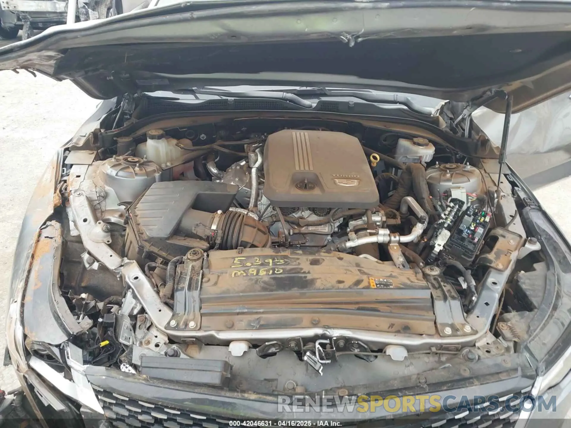 10 Фотография поврежденного автомобиля 1G6DB5RK1L0133001 CADILLAC CT4 2020