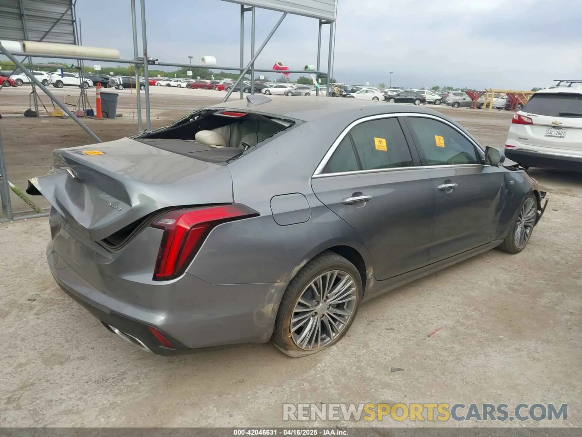 4 Фотография поврежденного автомобиля 1G6DB5RK1L0133001 CADILLAC CT4 2020