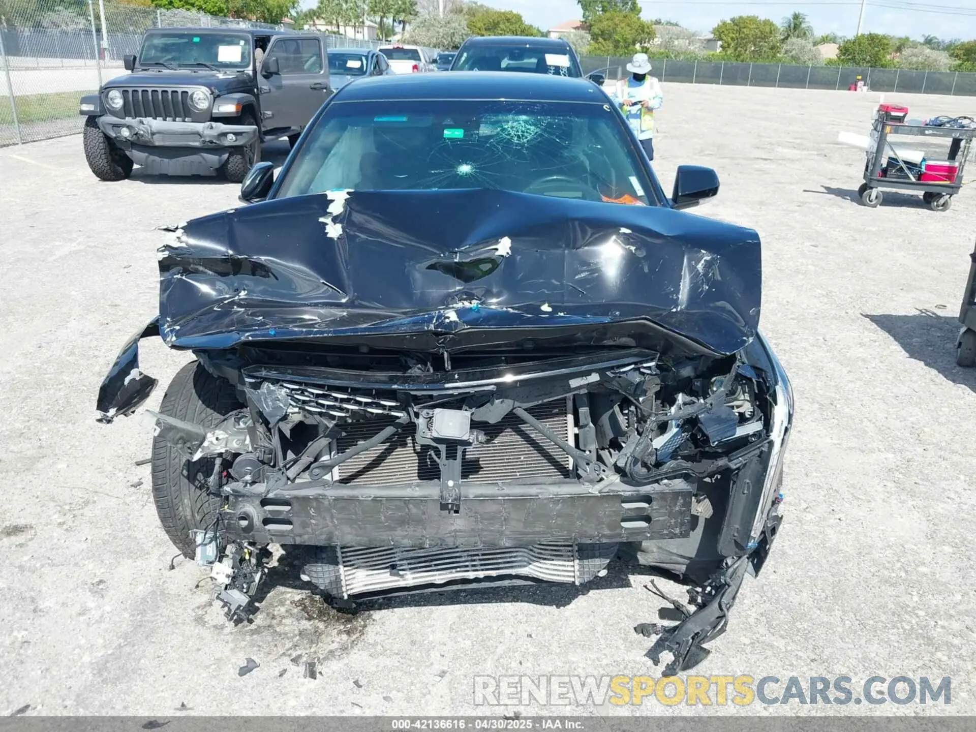12 Фотография поврежденного автомобиля 1G6DB5RK1L0153166 CADILLAC CT4 2020