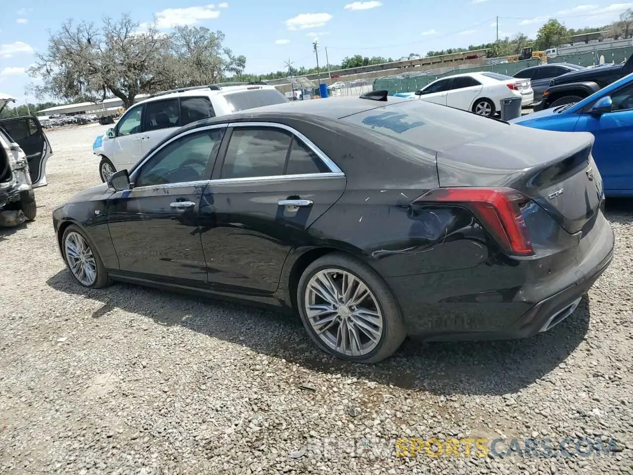 2 Фотография поврежденного автомобиля 1G6DB5RK5L0143269 CADILLAC CT4 2020