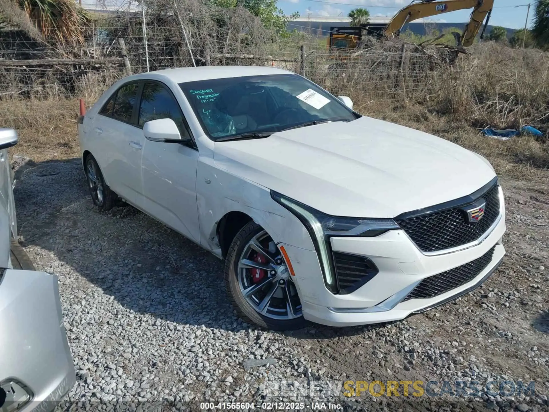 1 Photograph of a damaged car 1G6DC5RK5L0138599 CADILLAC CT4 2020