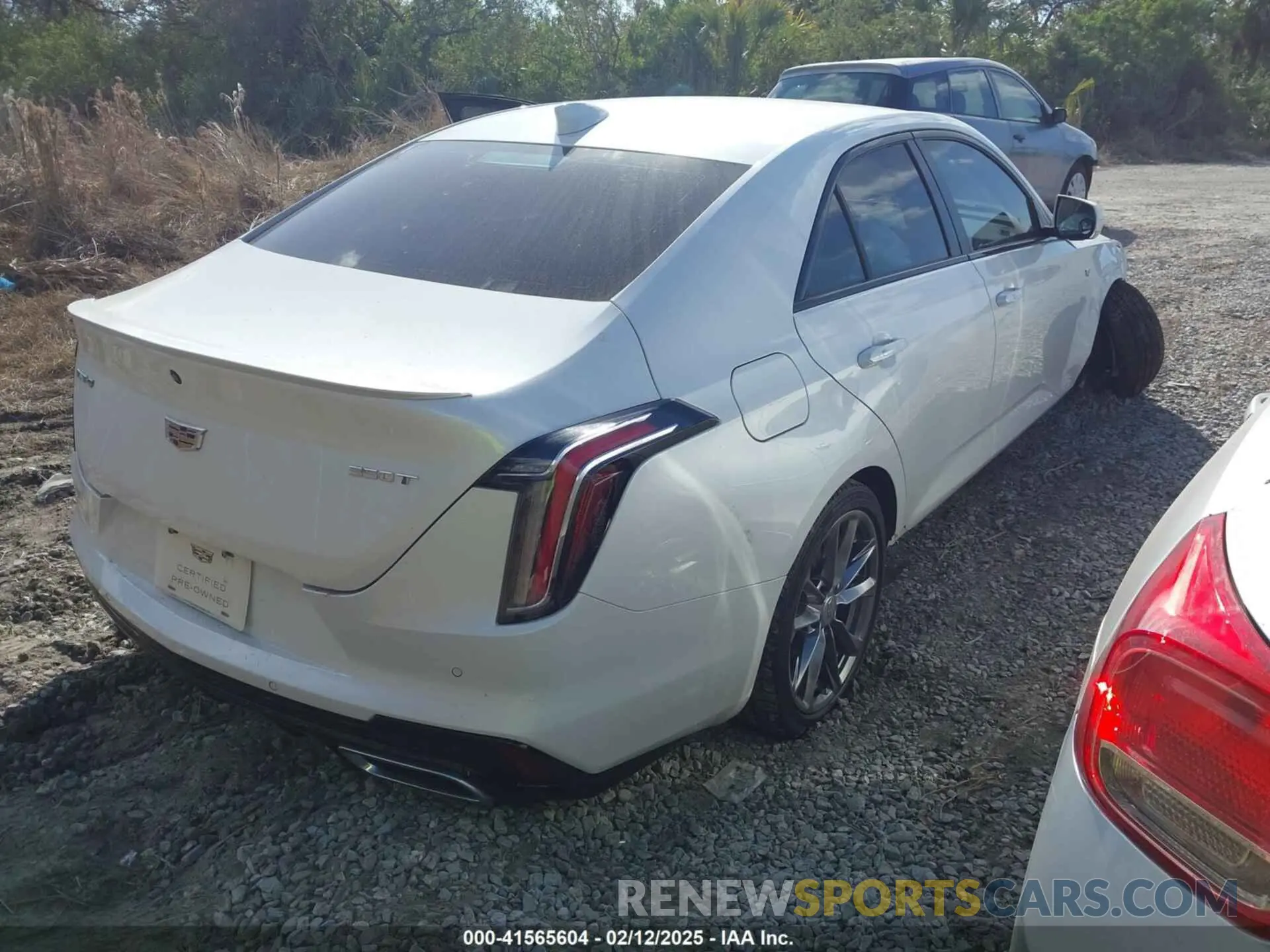 4 Photograph of a damaged car 1G6DC5RK5L0138599 CADILLAC CT4 2020
