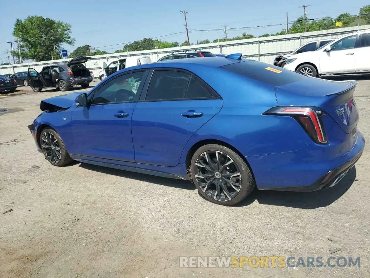 2 Photograph of a damaged car 1G6DC5RK8L0123272 CADILLAC CT4 2020