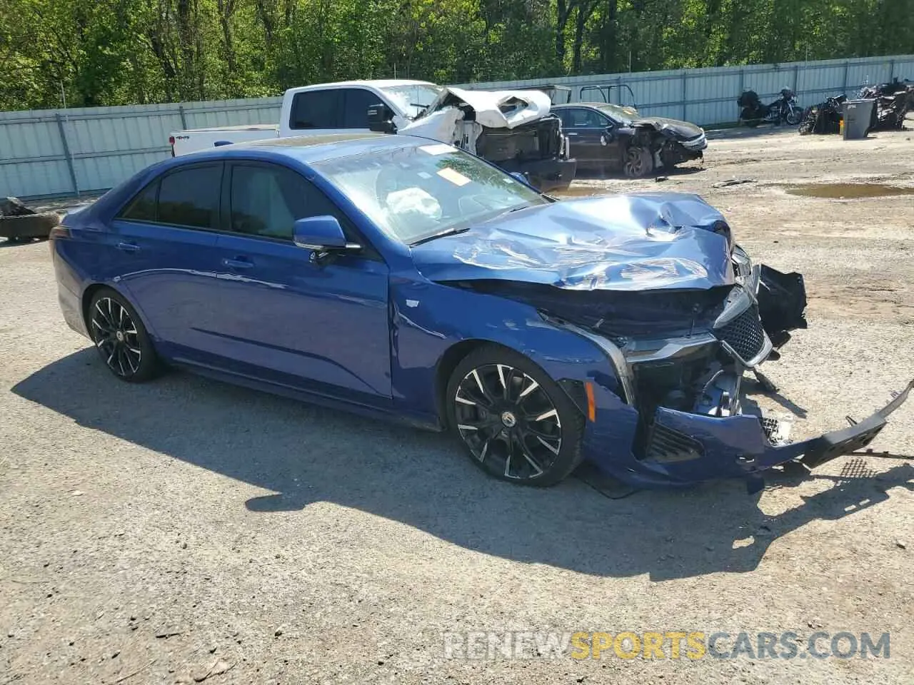 4 Photograph of a damaged car 1G6DC5RK8L0123272 CADILLAC CT4 2020
