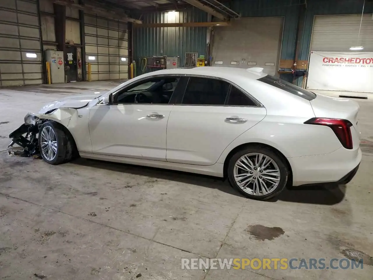 2 Photograph of a damaged car 1G6DF5RL3L0147916 CADILLAC CT4 2020