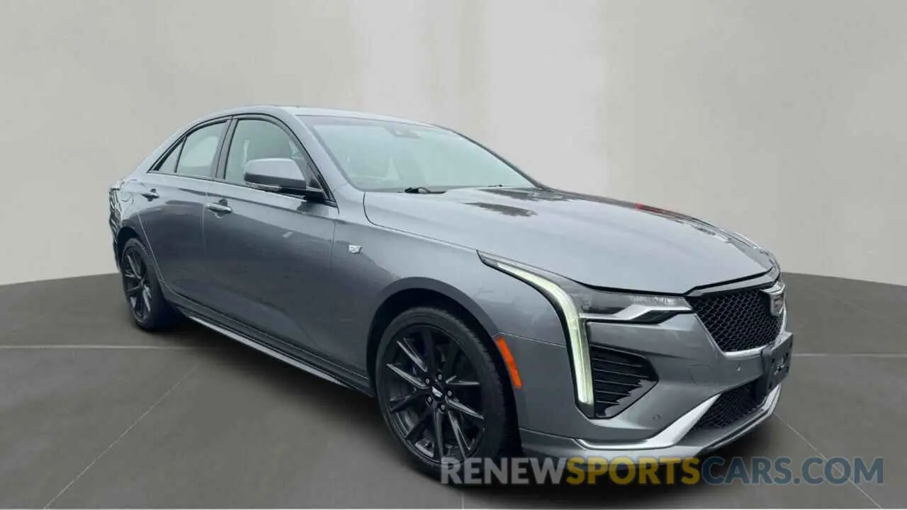 1 Photograph of a damaged car 1G6DG5RK6L0116762 CADILLAC CT4 2020