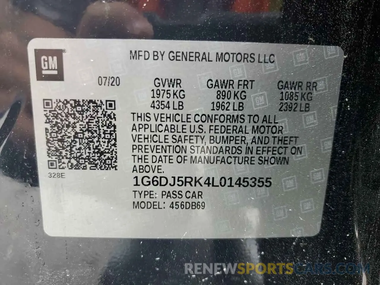 12 Фотография поврежденного автомобиля 1G6DJ5RK4L0145355 CADILLAC CT4 2020
