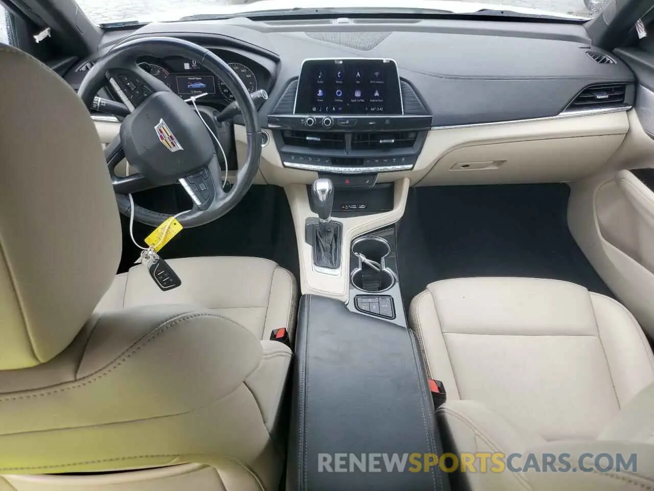 8 Фотография поврежденного автомобиля 1G6DJ5RKXL0154478 CADILLAC CT4 2020