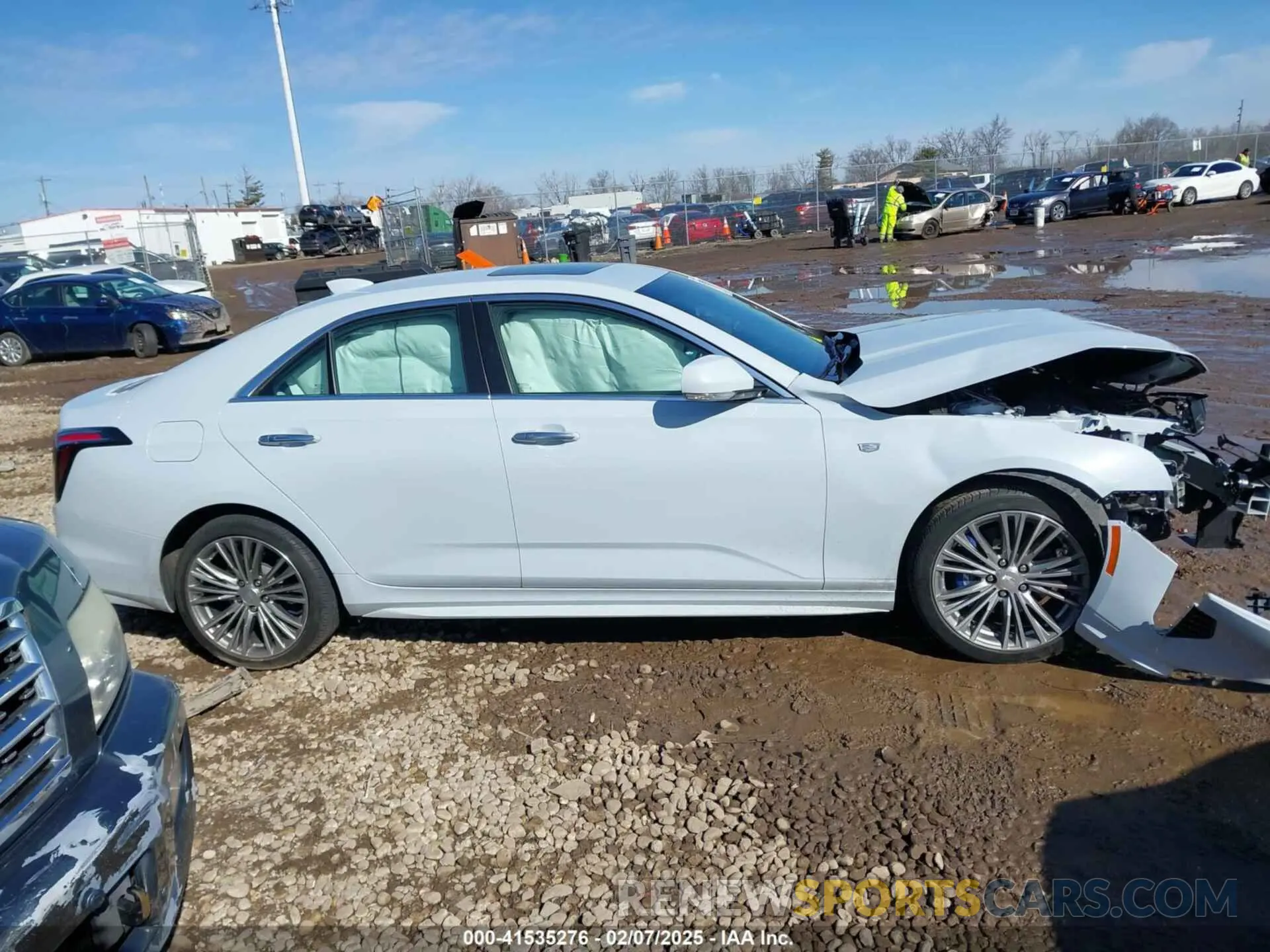 14 Photograph of a damaged car 1G6D55RK8M0145638 CADILLAC CT4 2021