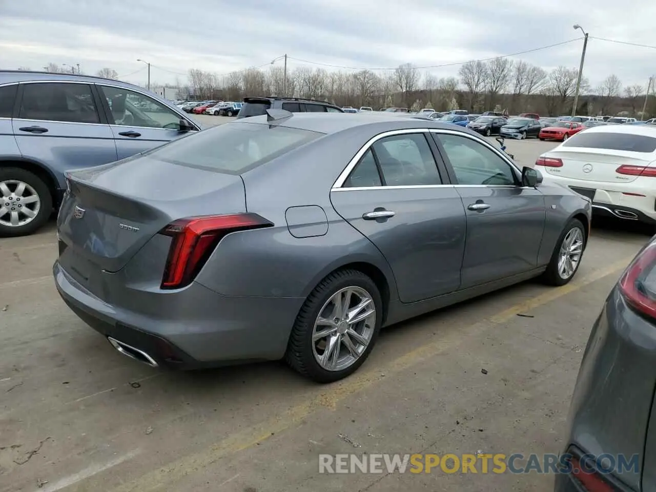 3 Photograph of a damaged car 1G6DA5RK1M0144276 CADILLAC CT4 2021