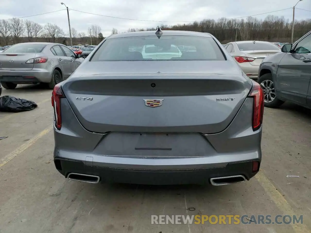 6 Photograph of a damaged car 1G6DA5RK1M0144276 CADILLAC CT4 2021