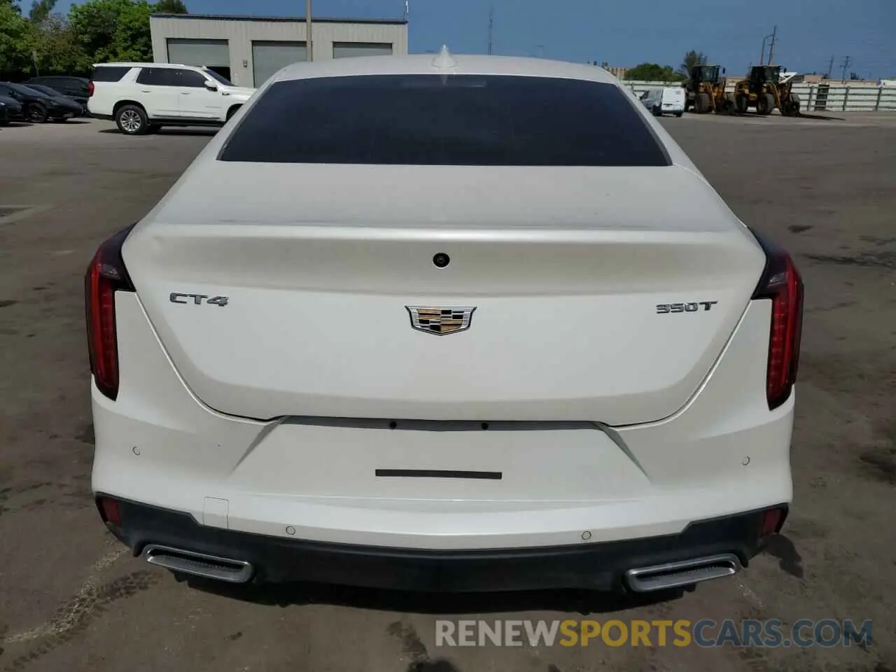 6 Photograph of a damaged car 1G6DB5RK0M0113954 CADILLAC CT4 2021