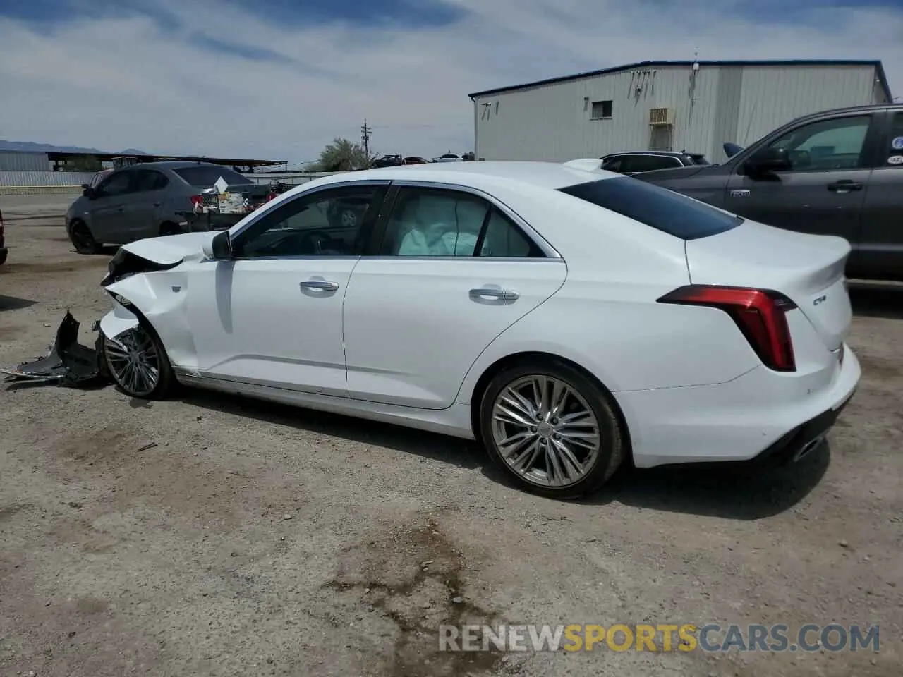 2 Фотография поврежденного автомобиля 1G6DB5RK0M0144203 CADILLAC CT4 2021