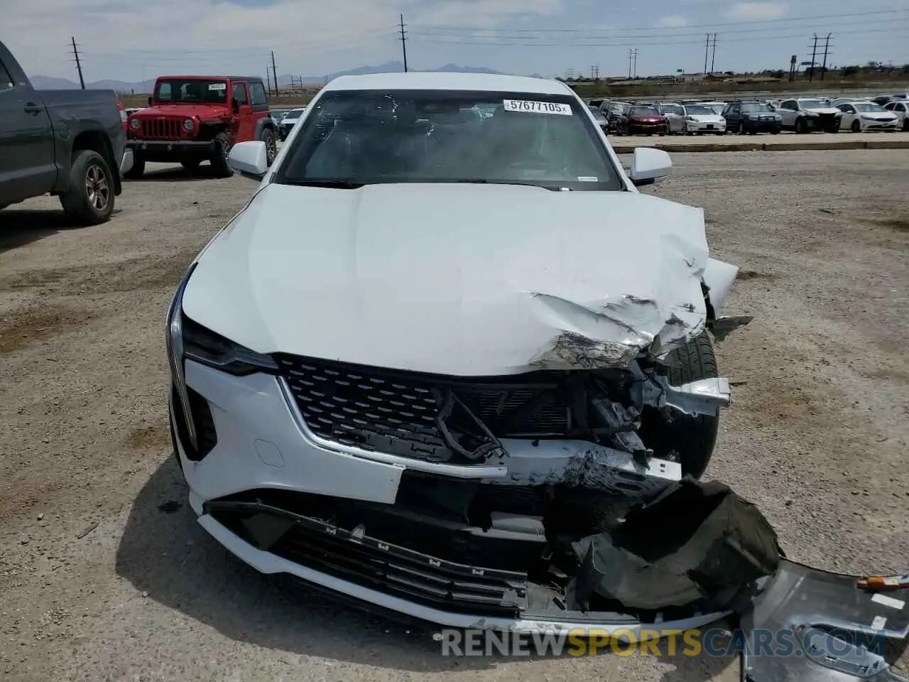 5 Фотография поврежденного автомобиля 1G6DB5RK0M0144203 CADILLAC CT4 2021