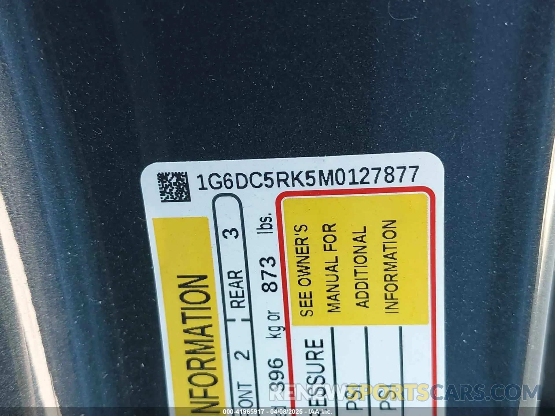 9 Фотография поврежденного автомобиля 1G6DC5RK5M0127877 CADILLAC CT4 2021