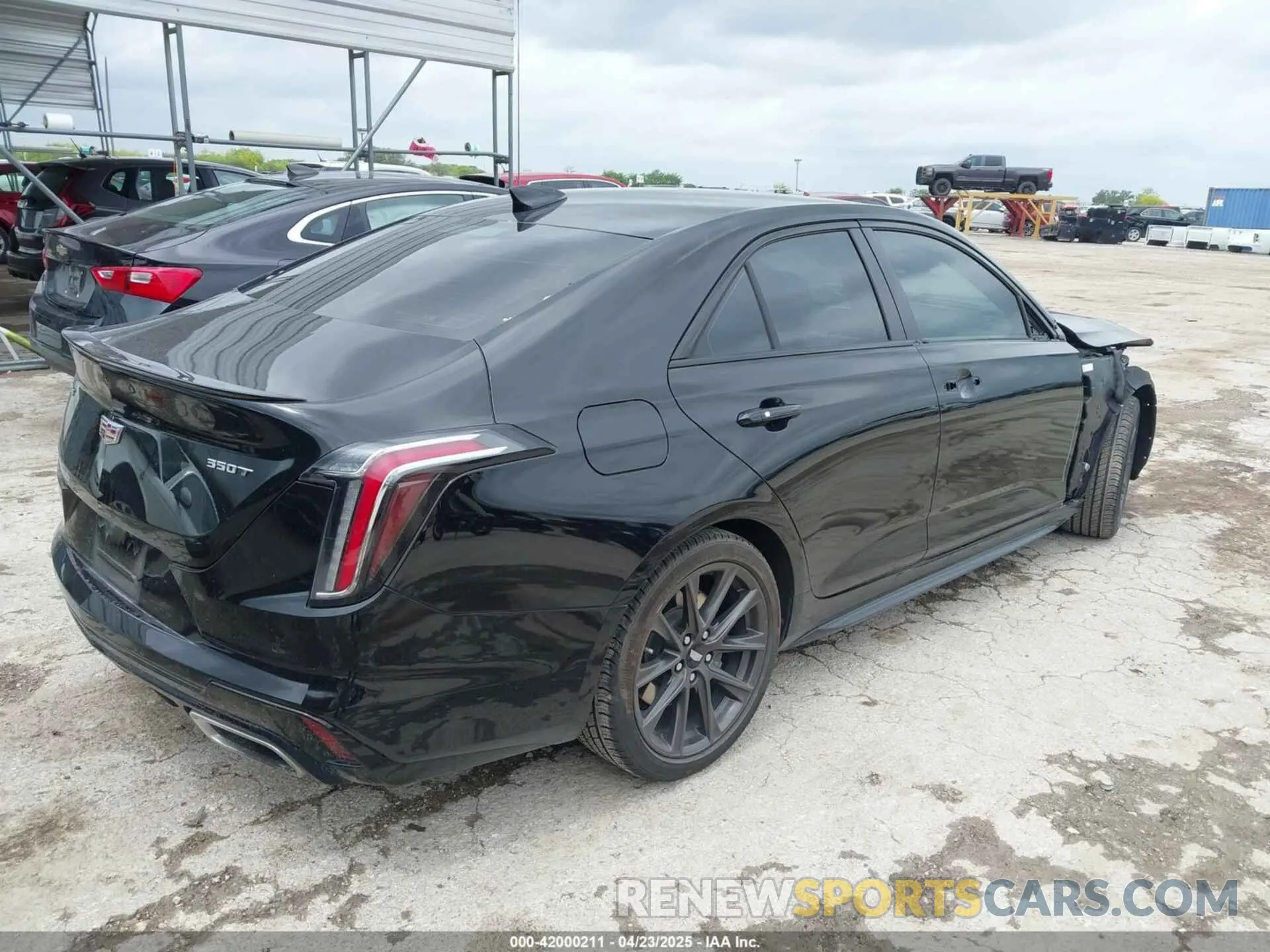 4 Фотография поврежденного автомобиля 1G6DC5RK5M0134988 CADILLAC CT4 2021